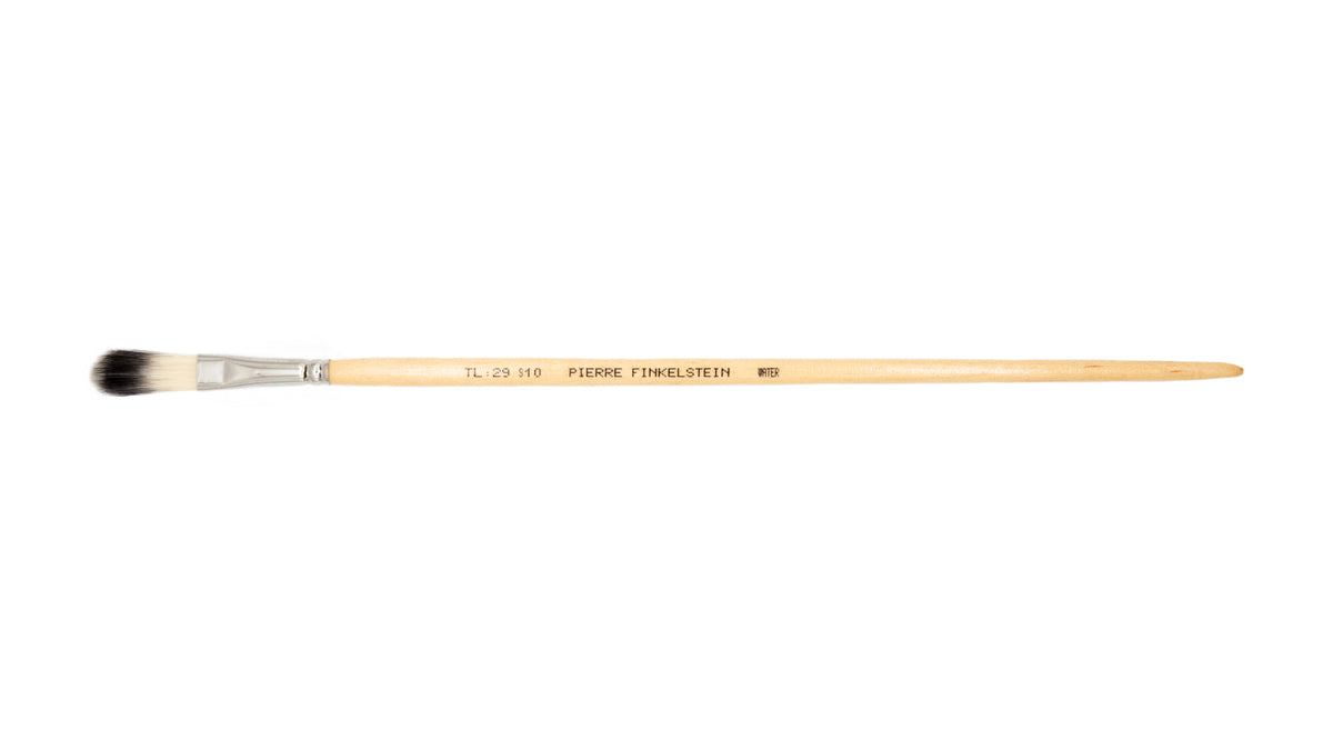 Long Filbert Striping Brush (Samina Nylon) | TL-29
