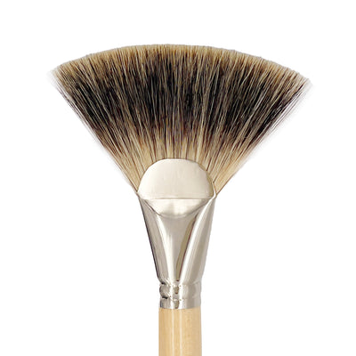 Fan Badger Softener Brush (Badger) | GLZ-55