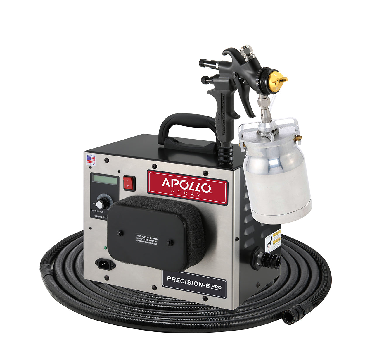 Precision-6 Pro LE | Apollo HVLP Turbo Spray TrueHVLP™ with A7700 Spray Gun