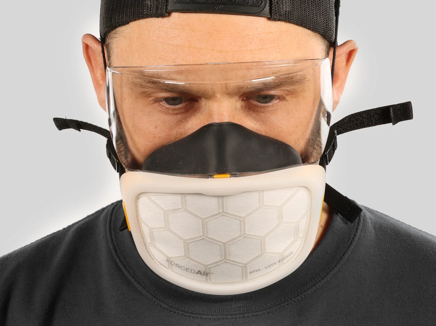 FA95 Respirator/Dust Mask w/ Visor | Forged Air