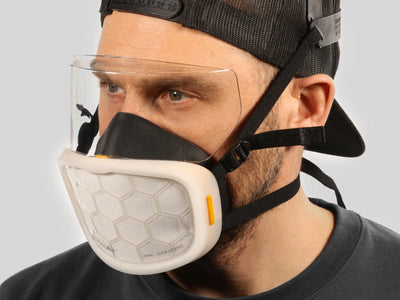 FA95 Respirator/Dust Mask w/ Visor | Forged Air
