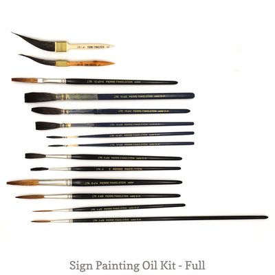 Sign Painting Oil Kit