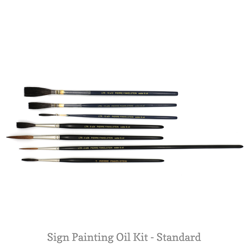 Sign Painting Oil Kit