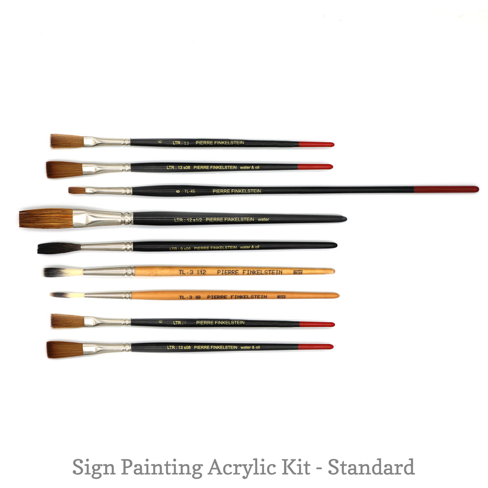 Sign Painting Acrylic Kit