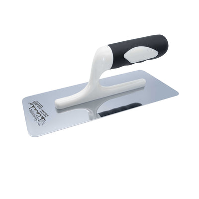 Supreme Bianko - Lightweight Beveled White Venetian Plaster Trowel by Co.me (Stainless Steel) 385BI100