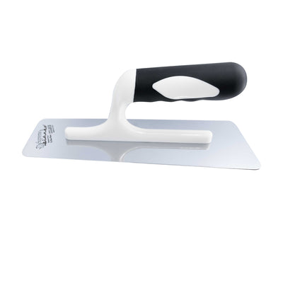 Supreme Bianko - Lightweight Beveled White Venetian Plaster Trowel by Co.me (Stainless Steel) 385BI100