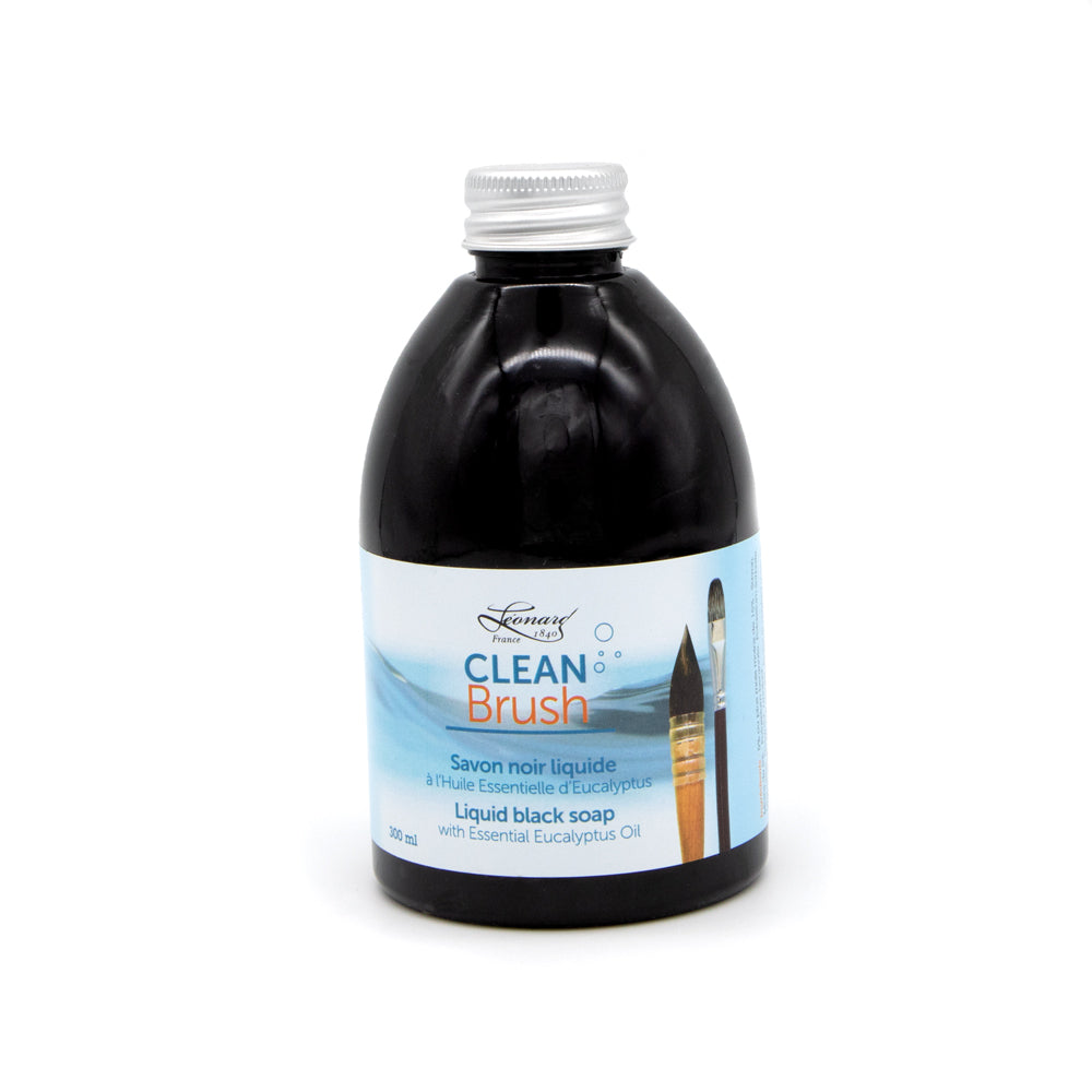 Liquid Black Soap for Brush Cleaning