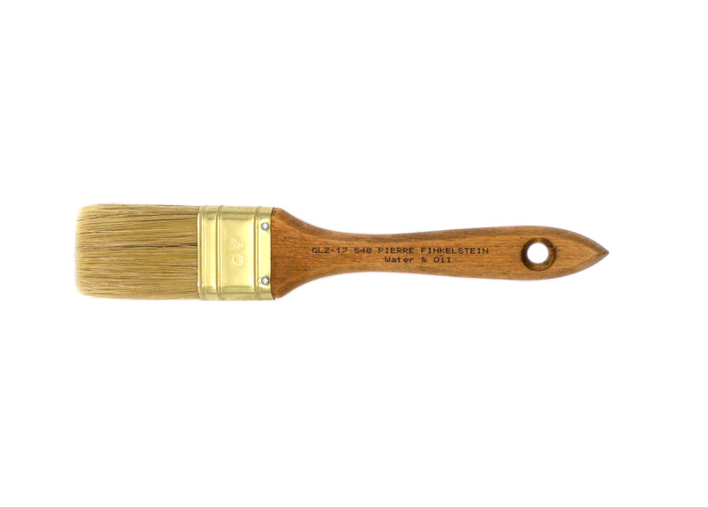 Precision Basecoat Brush (Nylon, Bristle) | GLZ-17