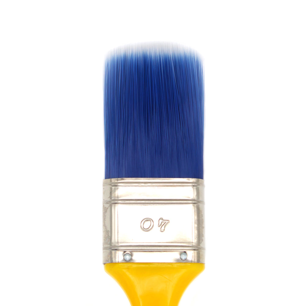 Detailing Flat Paint Brush (Bluetop) | GLZ-27