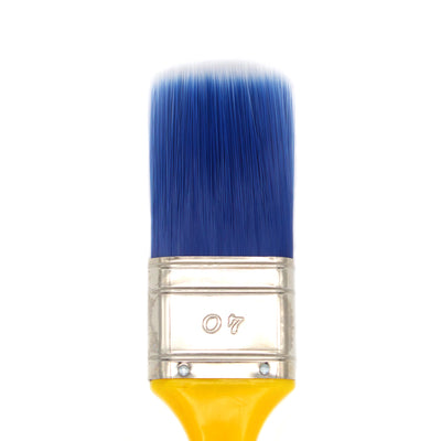 Detailing Flat Paint Brush (Bluetop) | GLZ-27