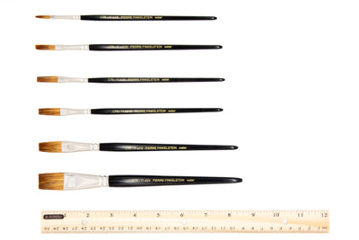 Flat Stroke Lettering Brush (Sablex Nylon) | LTR-11
