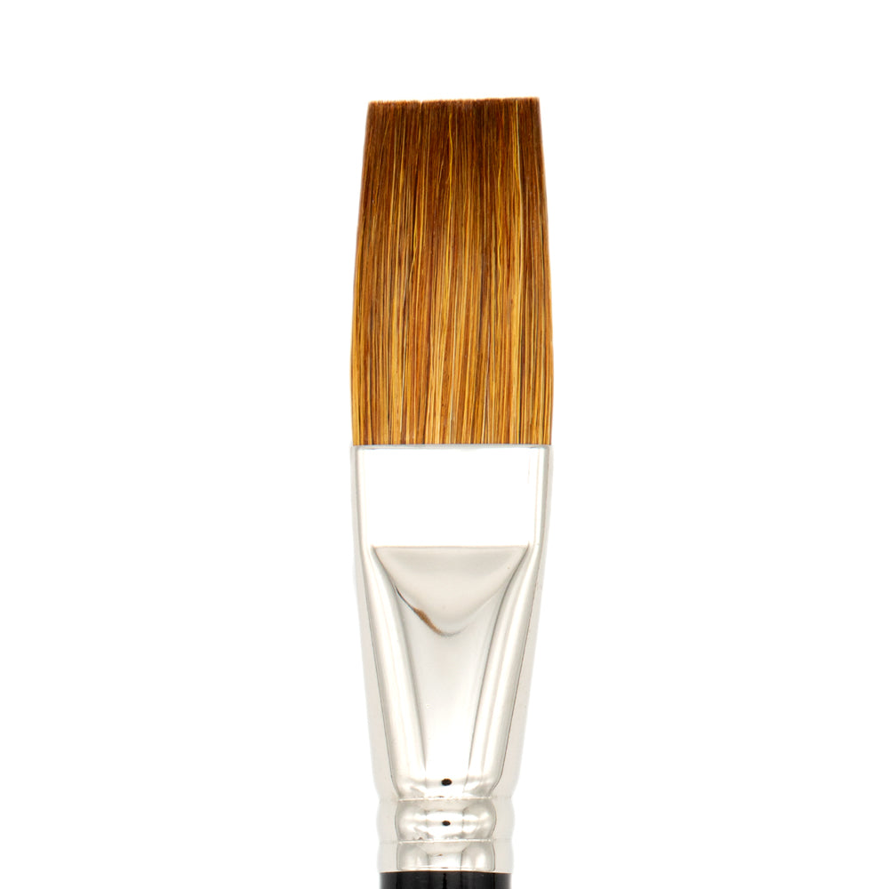 Flat Extra Long Hair Stroke Lettering Brush (Sablex Nylon) | LTR-12