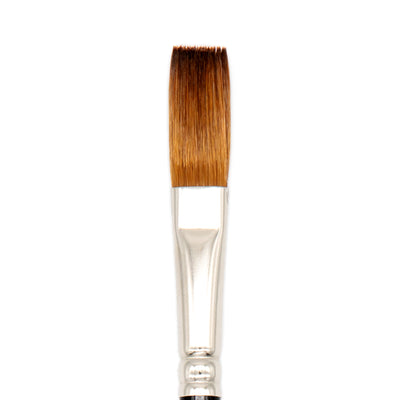 Thick Flat Stroke Lettering Brush (Sablex Nylon) | LTR-13