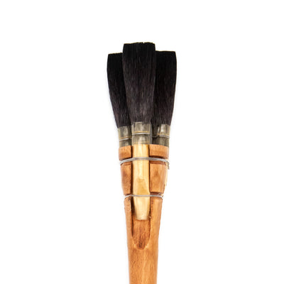 3-Header Flat Chiqueteur Brush (Squirrel) | MB-07