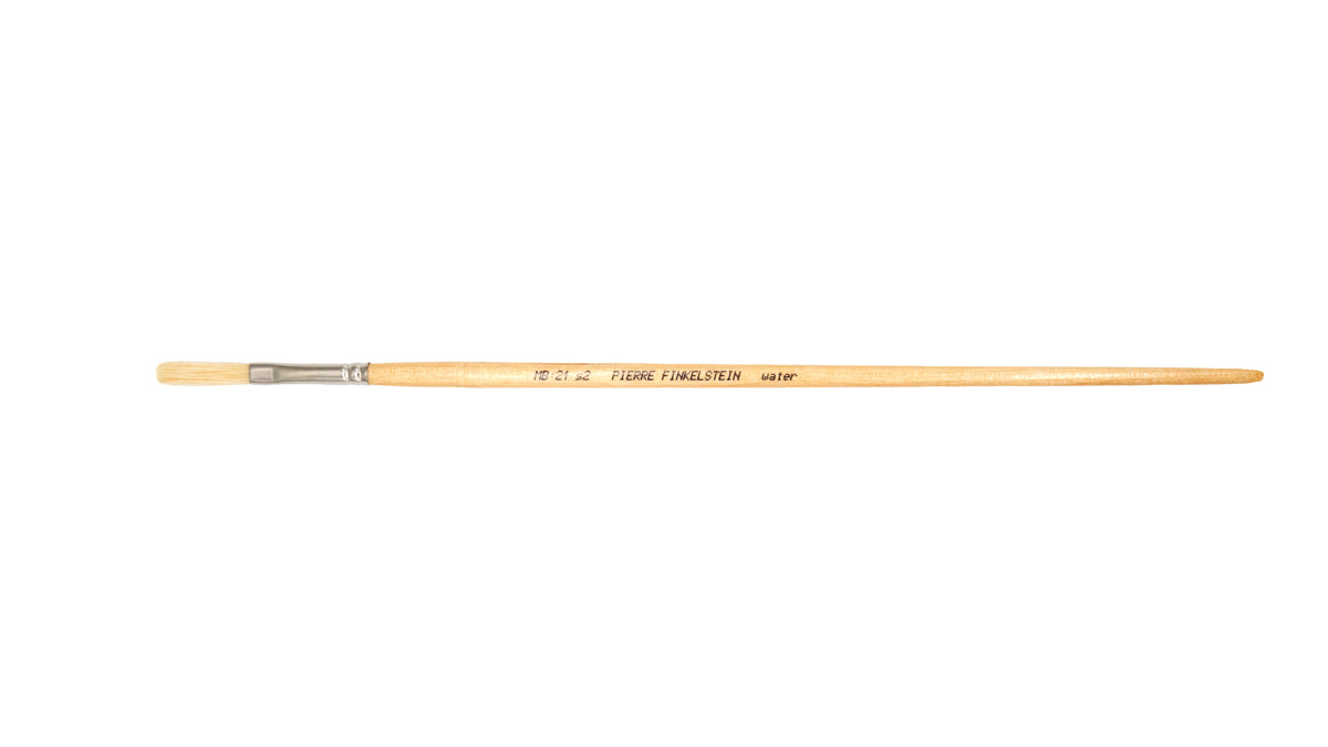 Extra Long Flat Veining Brush (Bristle) | MB-21