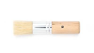 Stubby Stencil Brush (Bristle, Nylon) | STEN-04