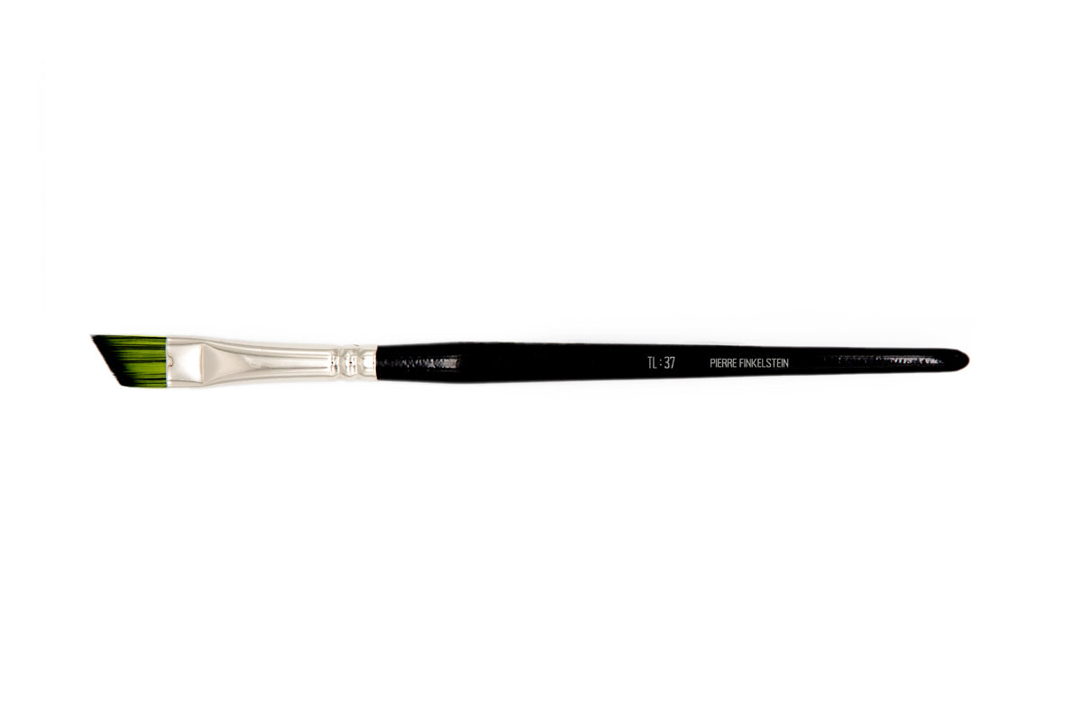 Angular Slanted Striping Brush (Cambr'yl Nylon)| TL-37