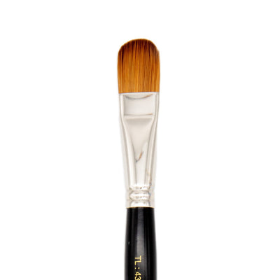 Bright Filbert Striping Brush Long Handle (Sablex Nylon) | TL-43