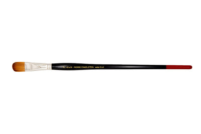 Bright Filbert Striping Brush Long Handle (Sablex Nylon) | TL-43
