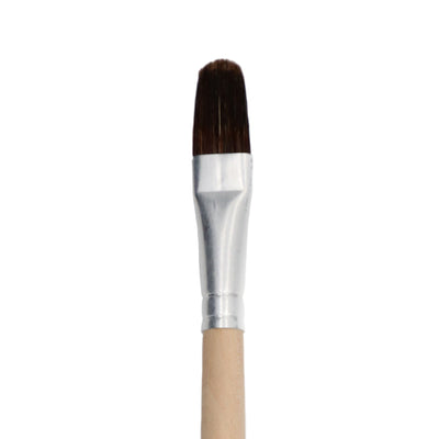 Bright Flat Filbert Striping Brush (Ox) | TL-47