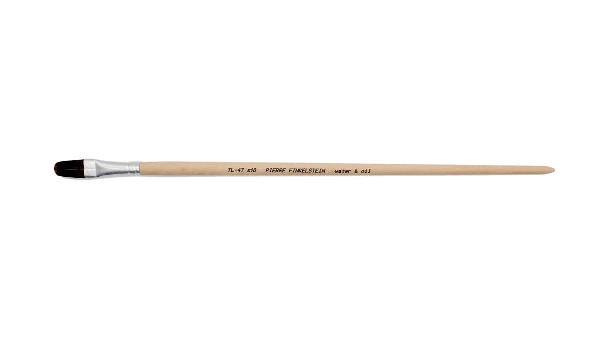 Bright Flat Filbert Striping Brush (Ox) | TL-47