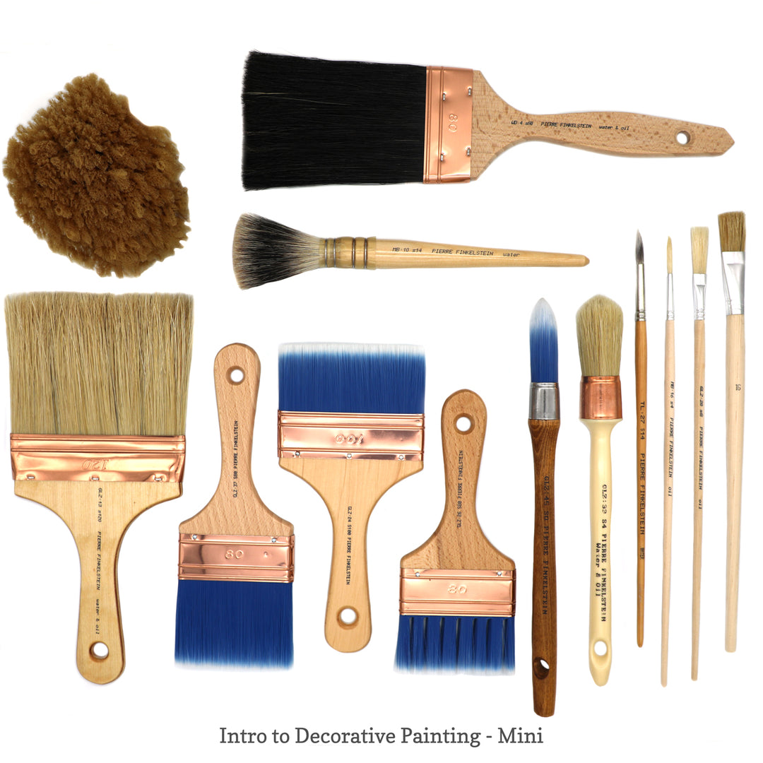 Intro to Decorative Painting Kit – FauxBrushes